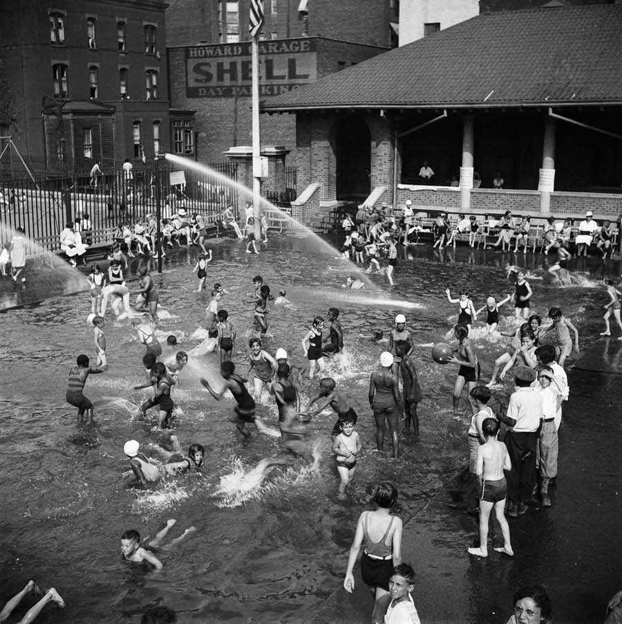 #15 Wading pool, Carmansville Playground, 1935.