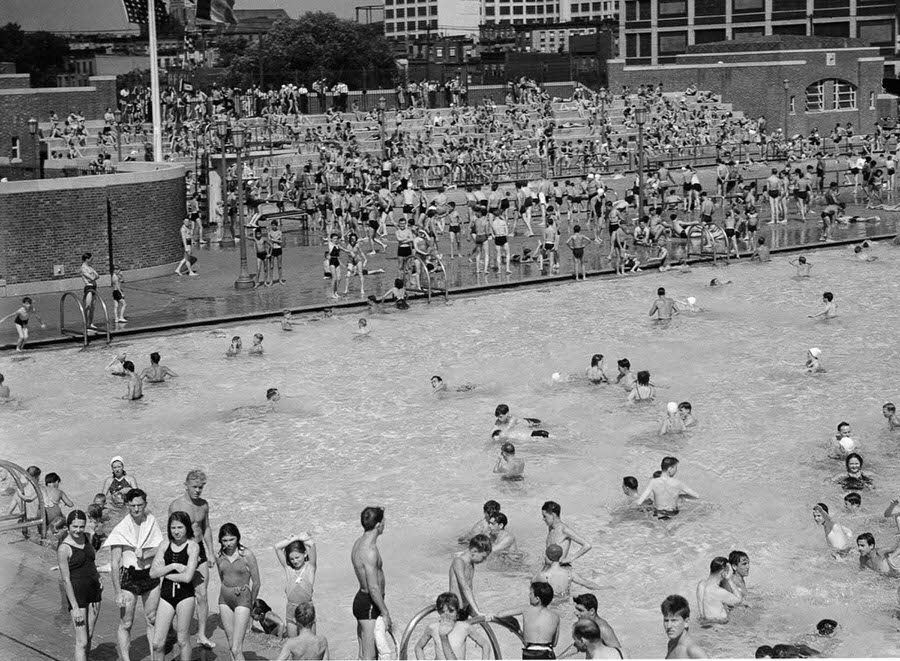 #3 Red Hook Pool. 1938.