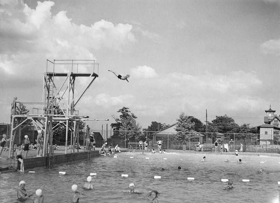 #4 Faber Park Pool, 1938.