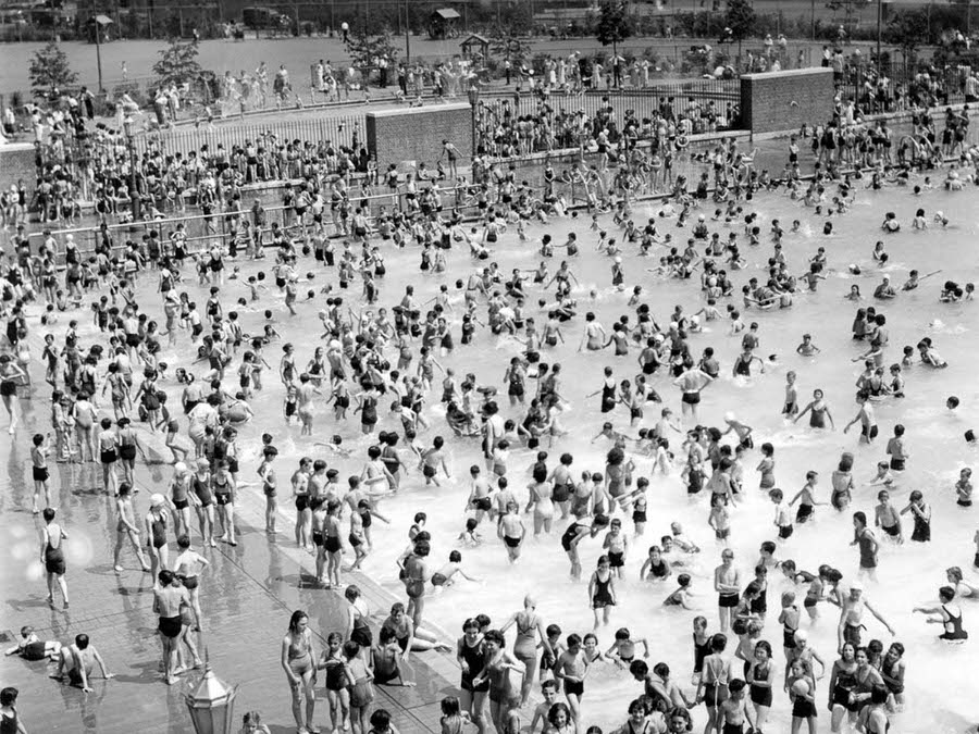 #9 McCarren Park Pool, 1937.