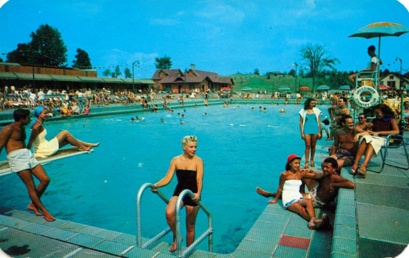 #14 Grossinger’s Olympic Pool, New York