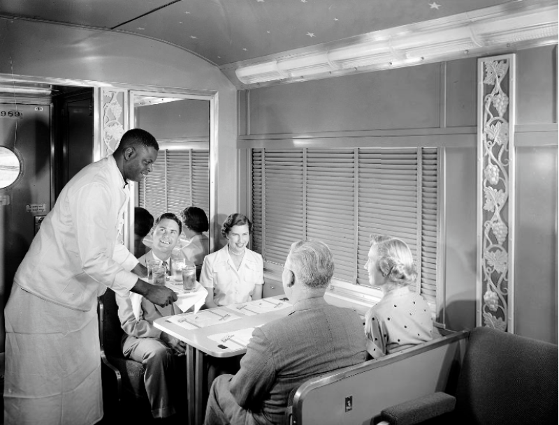 #13 Southern Pacific Sunset Limited Lounge, Budd Company, June 1950