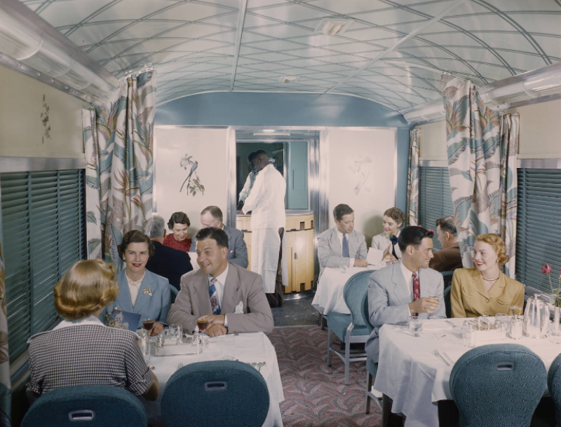 #4 Southern Pacific Sunset Limited Diner, Budd Company, June 1950
