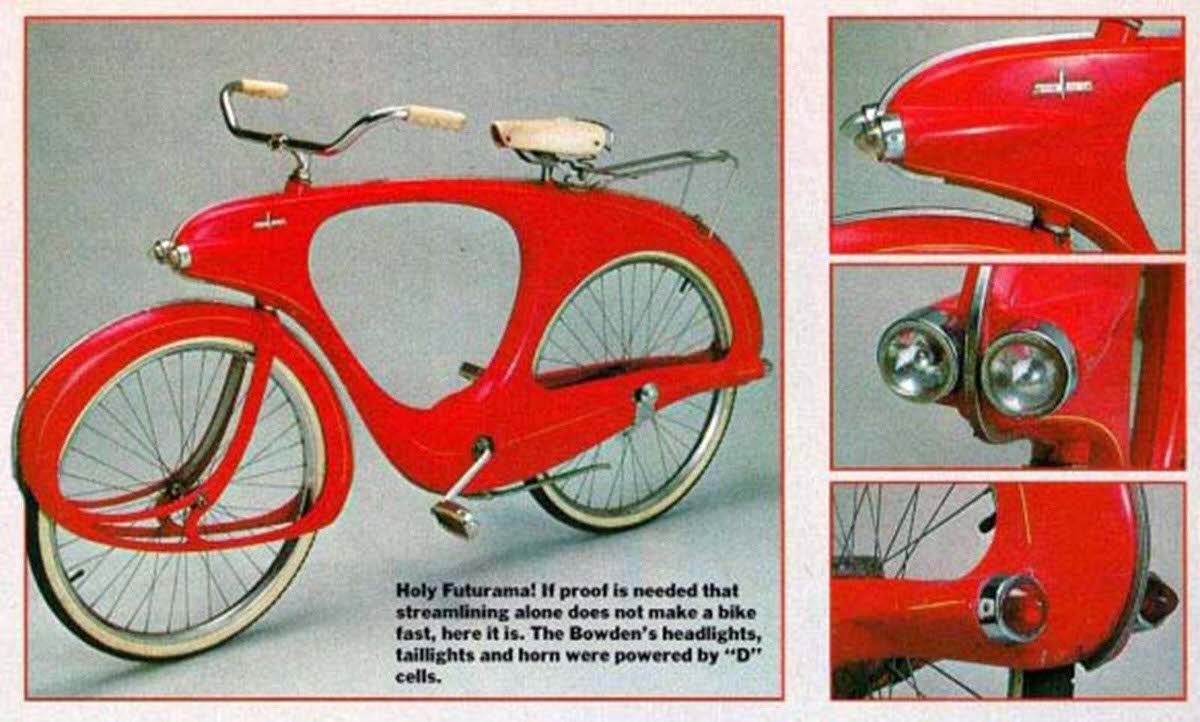 Spacelander: Bowden’s Futuristic Bicycle that Failed Badly Inventions