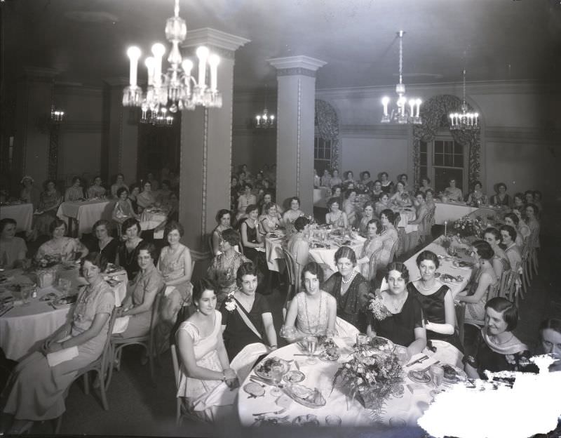 #31 Banquet held at the Forest Park Hotel for the nurses of St. John’s Hospital. May 1931