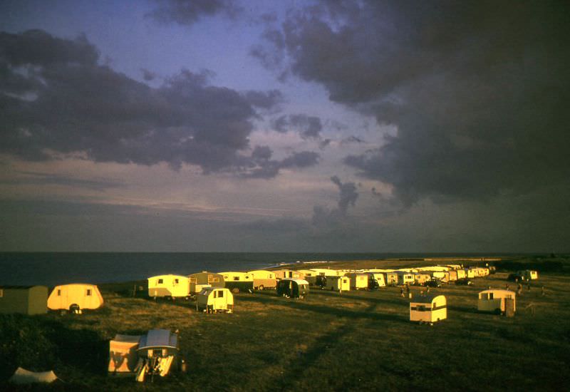 #7 Caravans, likely near Kessingland, Suffolk