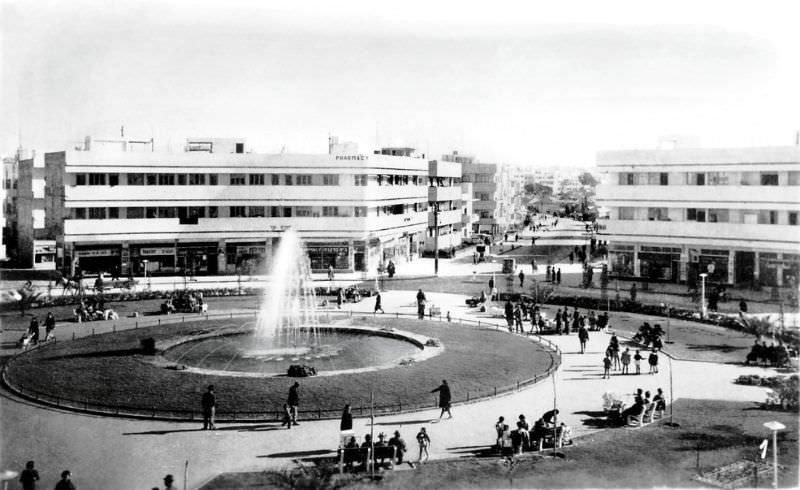 #10 The Zina Dizengoff Square, Tel Aviv, Palestine (now Israel), 1937