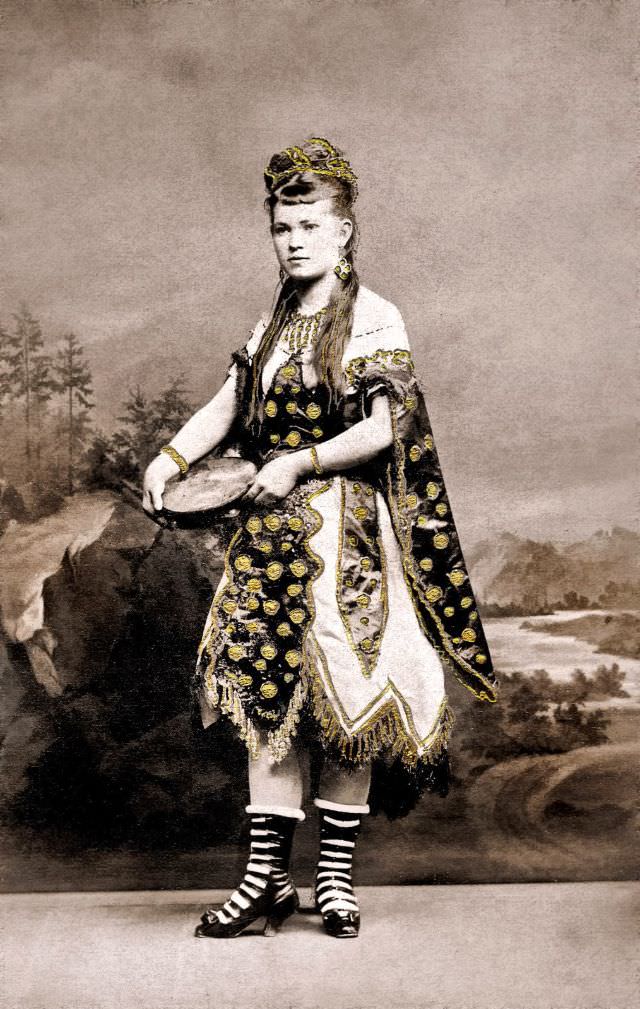 #10 Moravian lady, circa 1870s