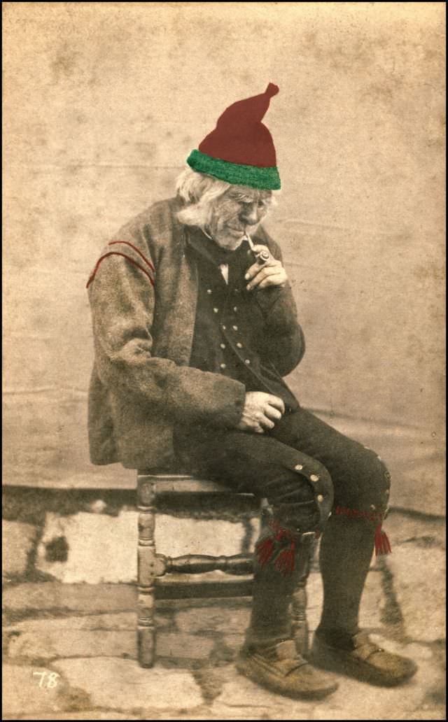 #15 Man from Roldal (elder dress), 1870s