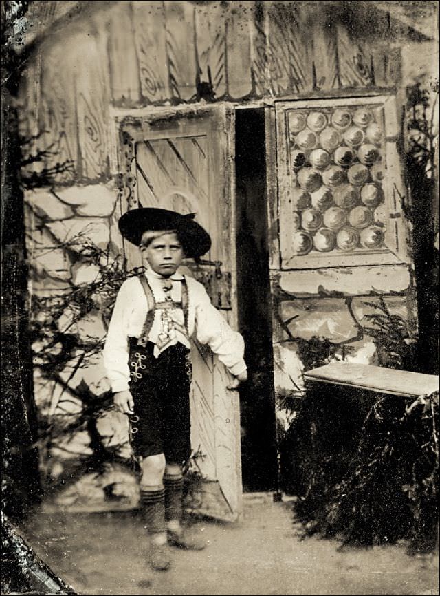 #29 Bavarian boy, 1890s
