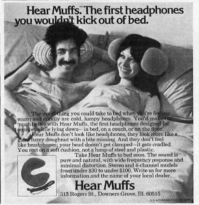 Interesting Vintage Ads of Headphones from the 1950s Vintage Ads
