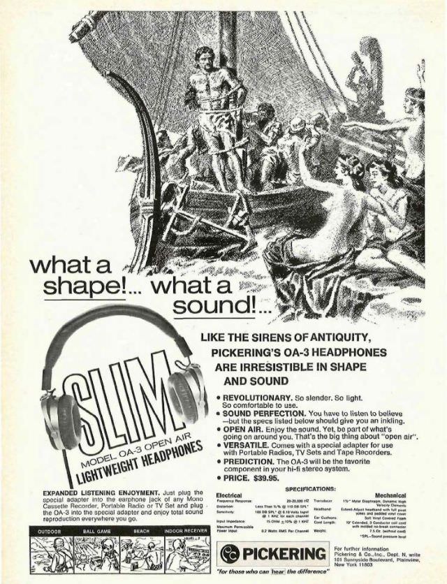 Interesting Vintage Ads of Headphones from the 1950s Vintage Ads