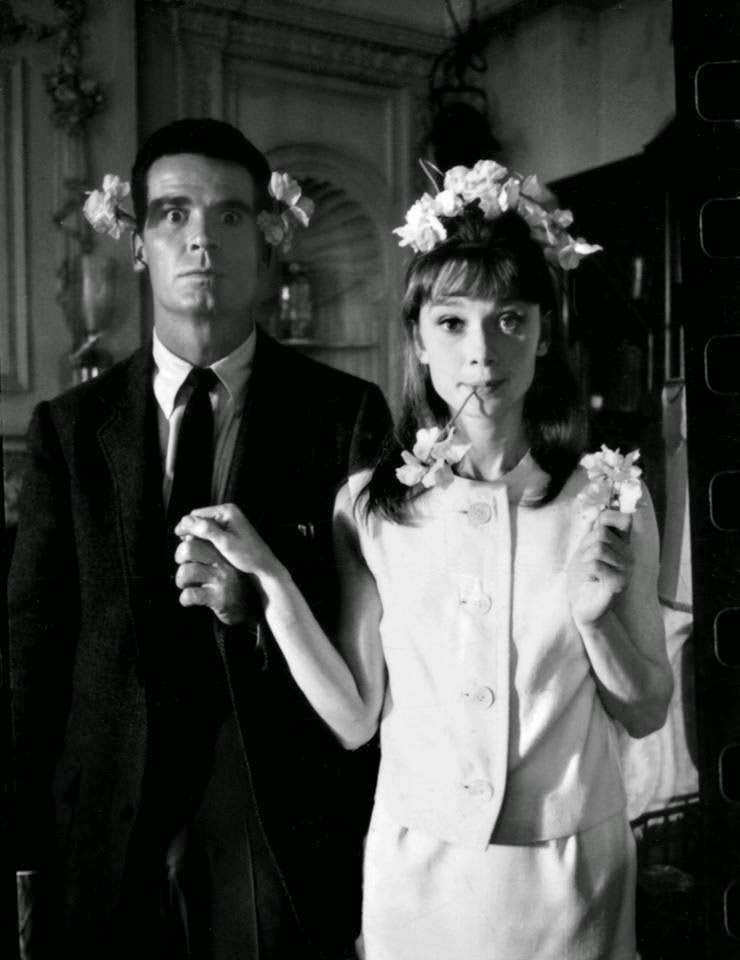 #23 James Garner with Audrey Hepburn at Goldwyn Studios for “The Children’s Hour,” 1961