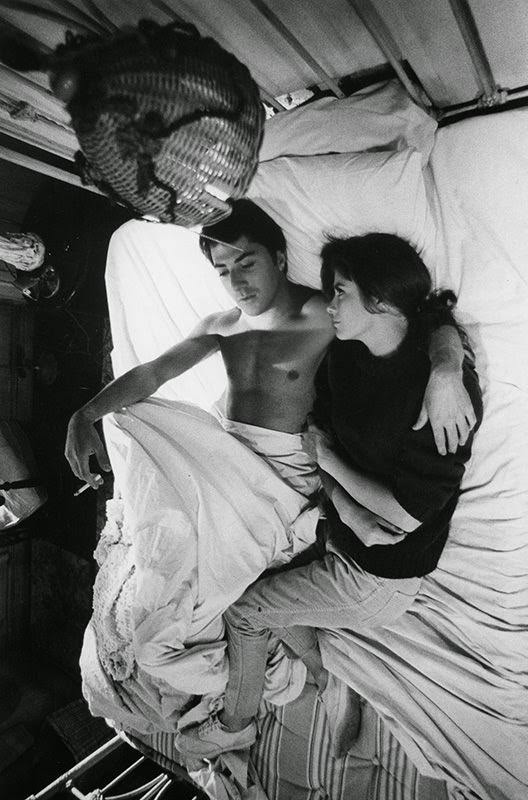 #38 Dustin Hoffman and Katharine Ross on the Paramount set of “The Graduate,” 1967
