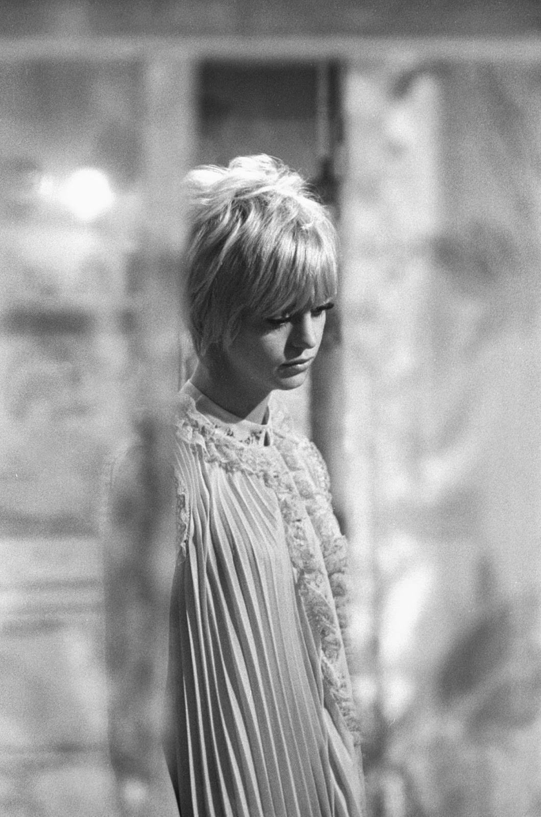 #5 A pensive Goldie Hawn on the Columbia Studios set of “Cactus Flower,” 1969
