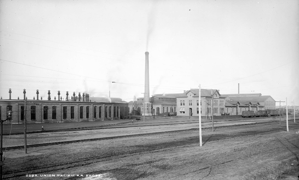 #13 Union Pacific R.R. shops, 1890s