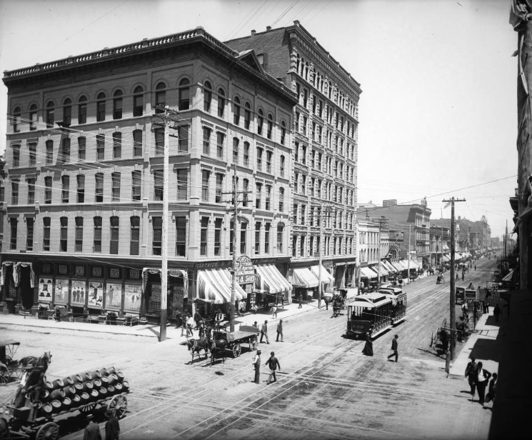 #26 Larimer Street, 1890s.