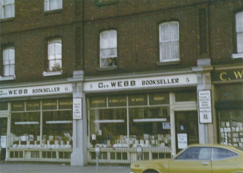 #9 Webbs Books shop, Aston Quay, 1980