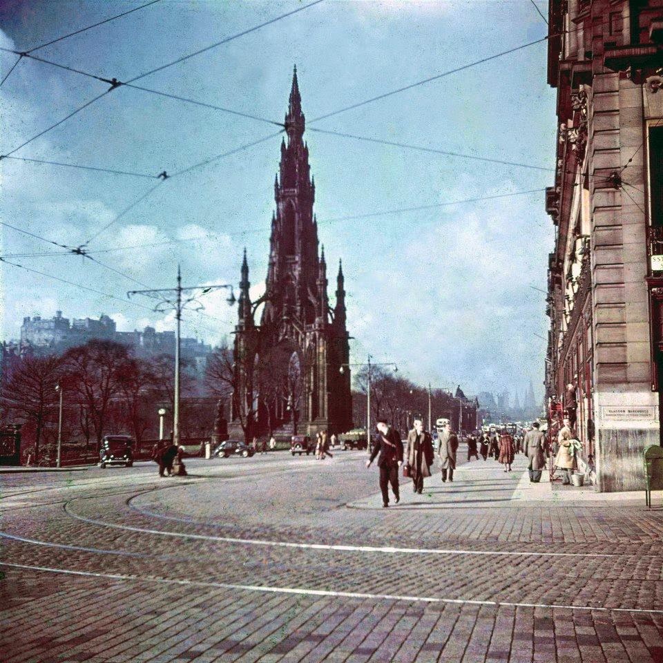 #78 Princes Street in 1952 at RW Forsyth corner, S St Andrew Street, 1952