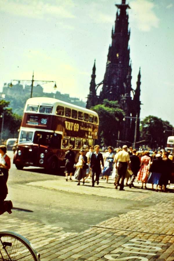 #12 Princes Street at the junction of St Andrew Street, late 1950s