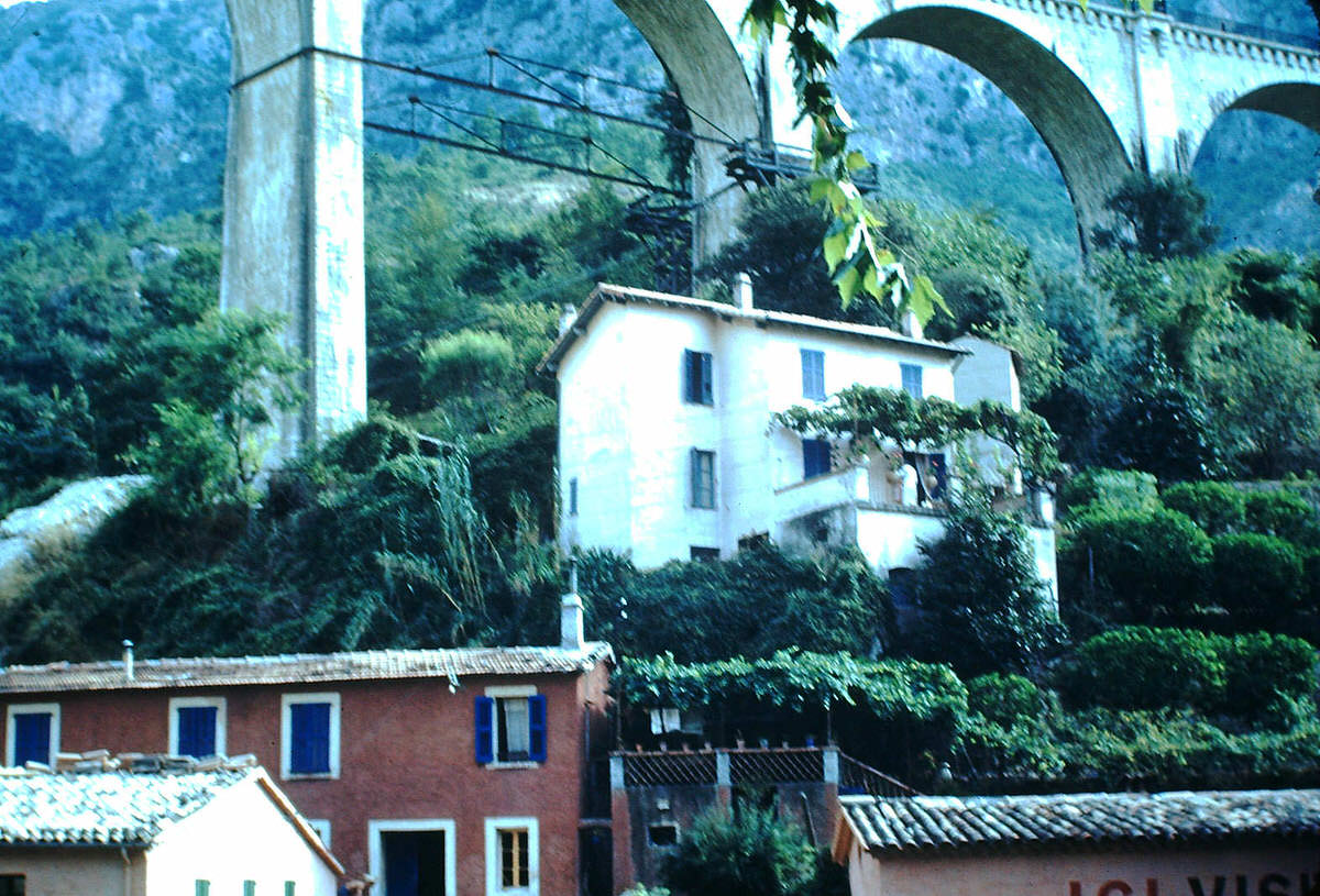 #13 Le Loup Village on the River Loup, France, 1953
