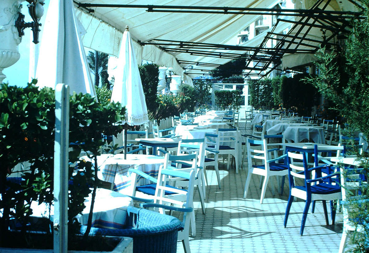 #3 Veranda-Hotel Negrsco, Nice, France, 1953
