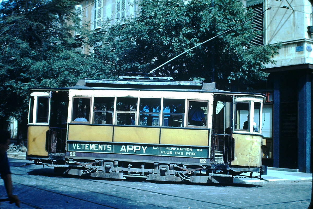 #31 Street Car- Nimes, France, 1953