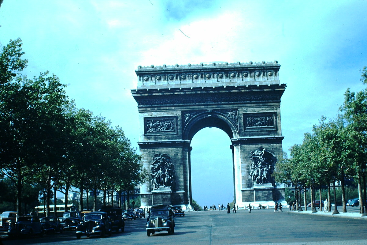 #40 Arch of Triumph- Paris, France, 1953