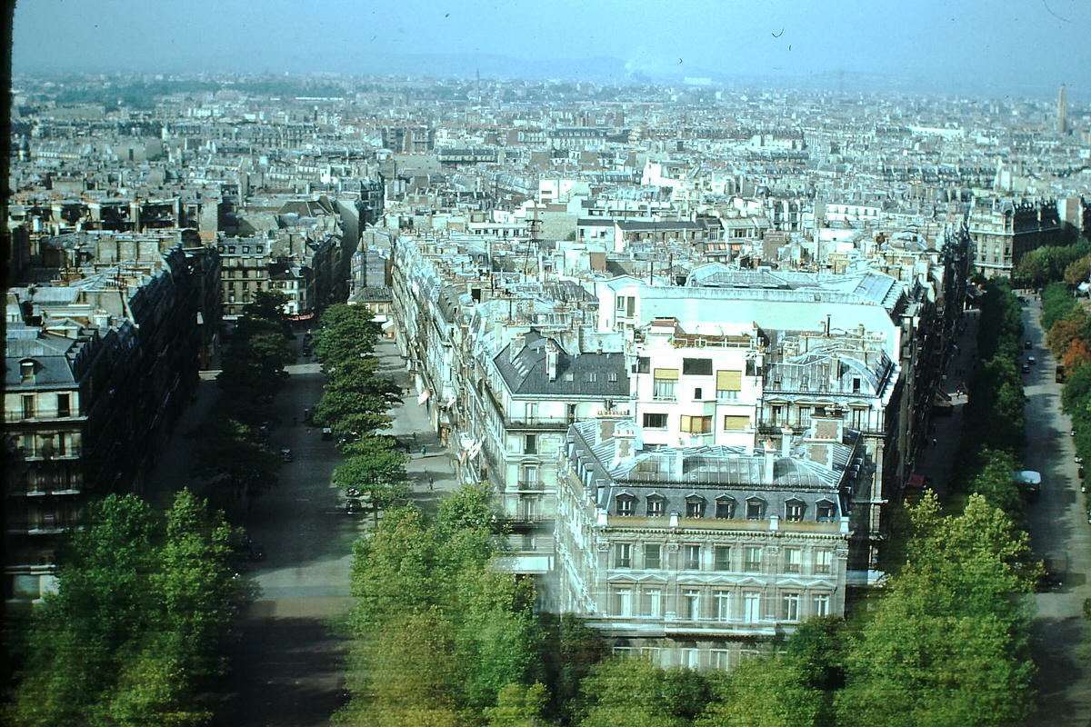 #43 From Arch of Triumph- Paris, France, 1953