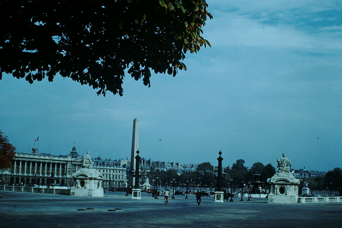 #50 Place de la Concorde- Paris, France, 1953