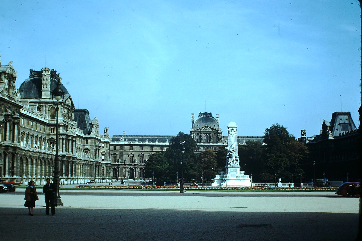 #55 Le Louvre- Paris, France, 1953