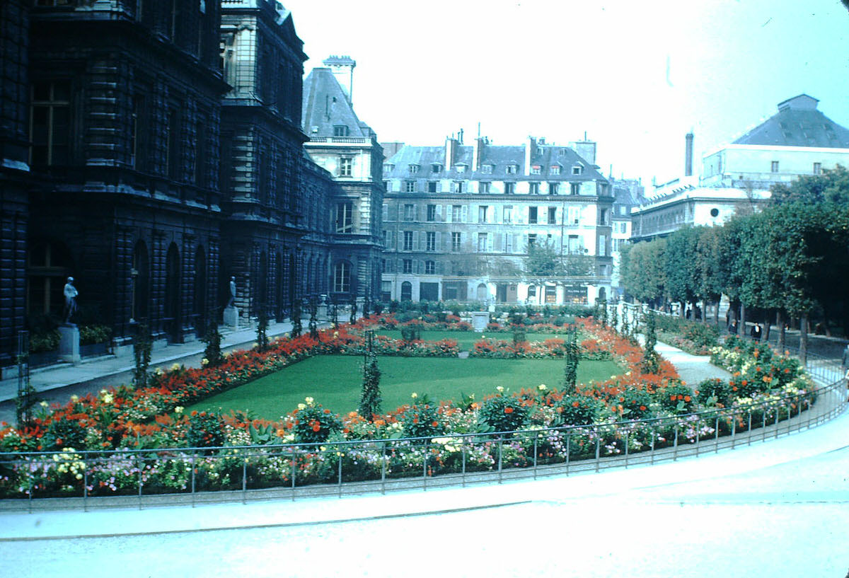 #61 Luxembourg Palace- Paris, France, 1953