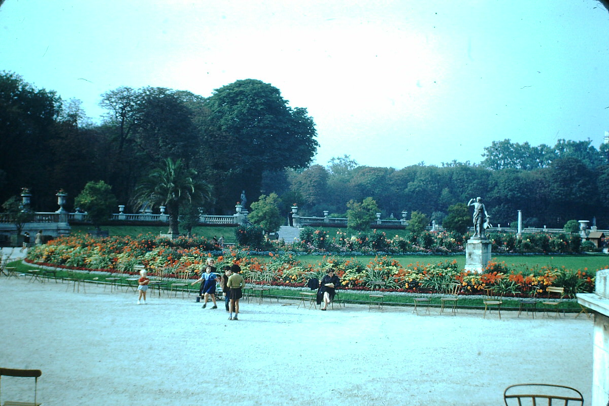#63 Luxembourg Palace- Paris, France, 1953