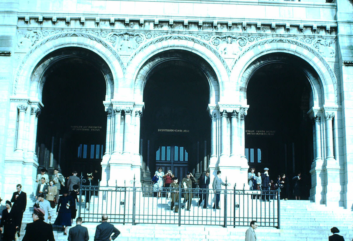 #69 Sacre Coeur, Paris, France, 1953