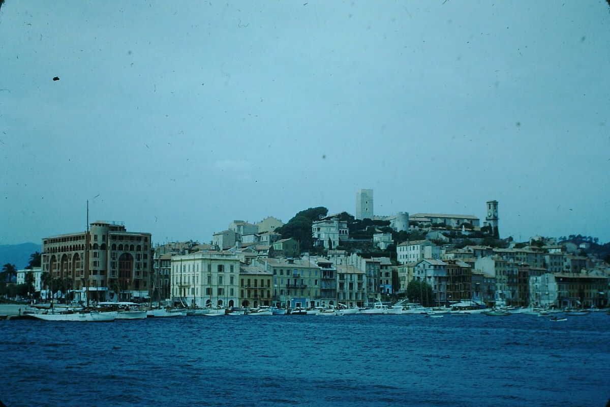 #7 Harbor at Cannes, France, 1953