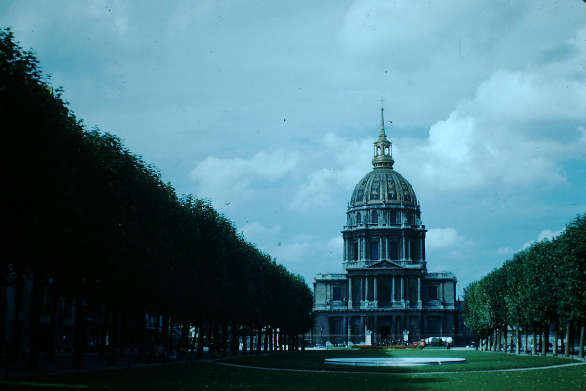 #72 Les Invalides- Napoleons Tomb, Paris, France, 1953