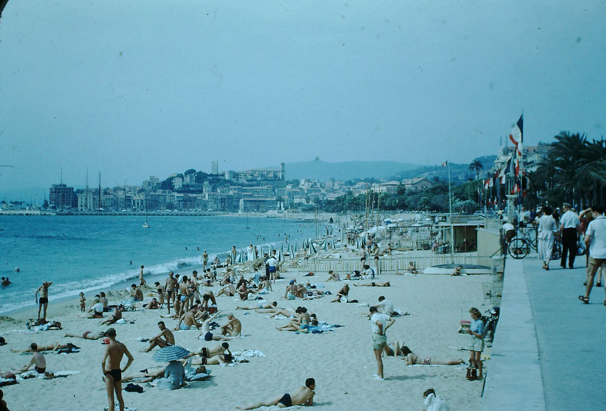 #9 Beach at Cannes, France, 1953