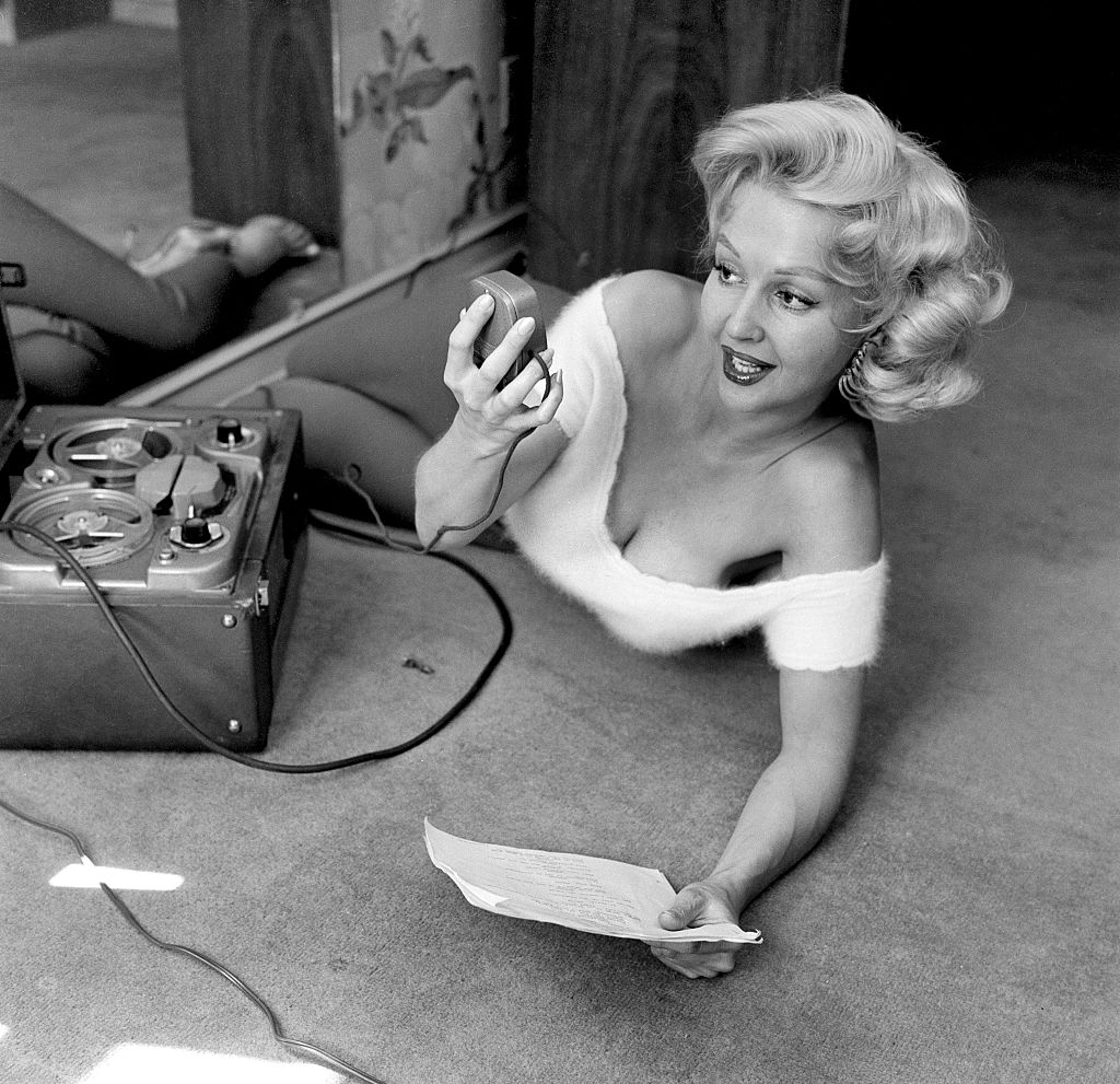 #8 Greta Thyssen at her home, 1955.