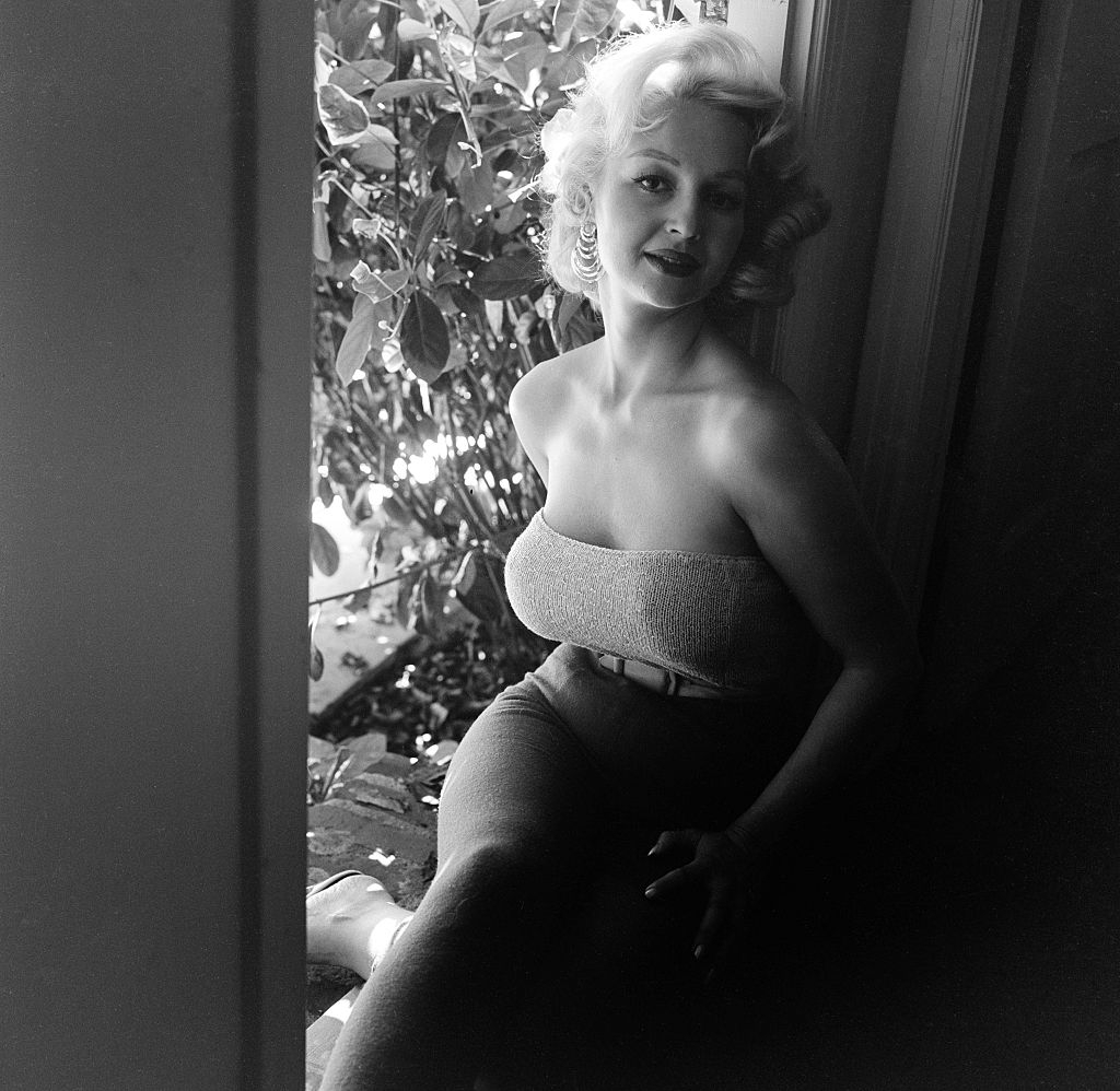 #12 Greta Thyssen at her home, 1955.