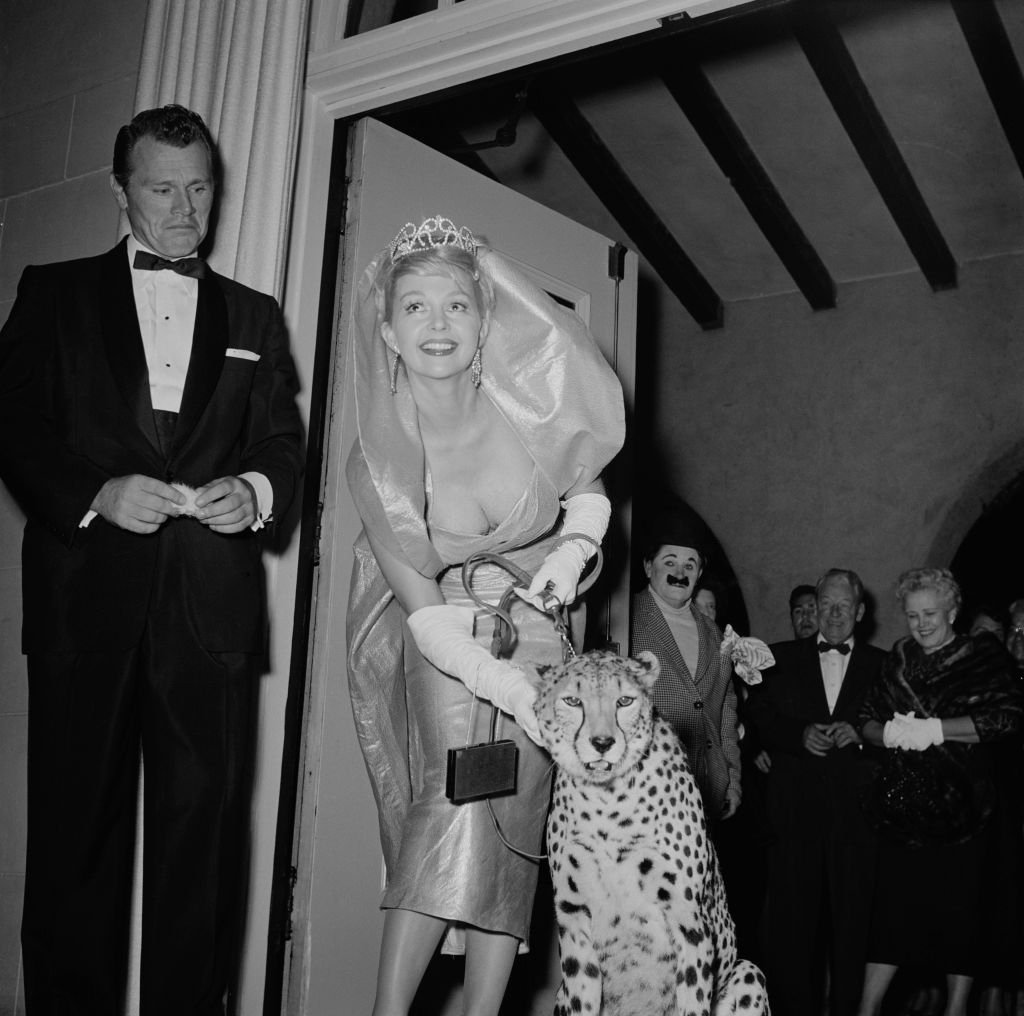 #4 Greta Thyssen attends the Publicists’ Ballyhoo Ball in Los Angeles, 1955.