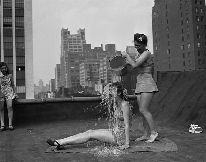 #49 Ice bucket challenge, nyc, 1943