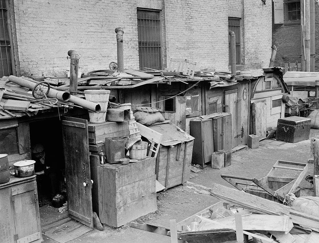 #1 Shantytown Along Houston Street