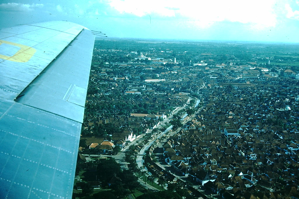 #18 Surabaya from Air, Indonesia, 1952