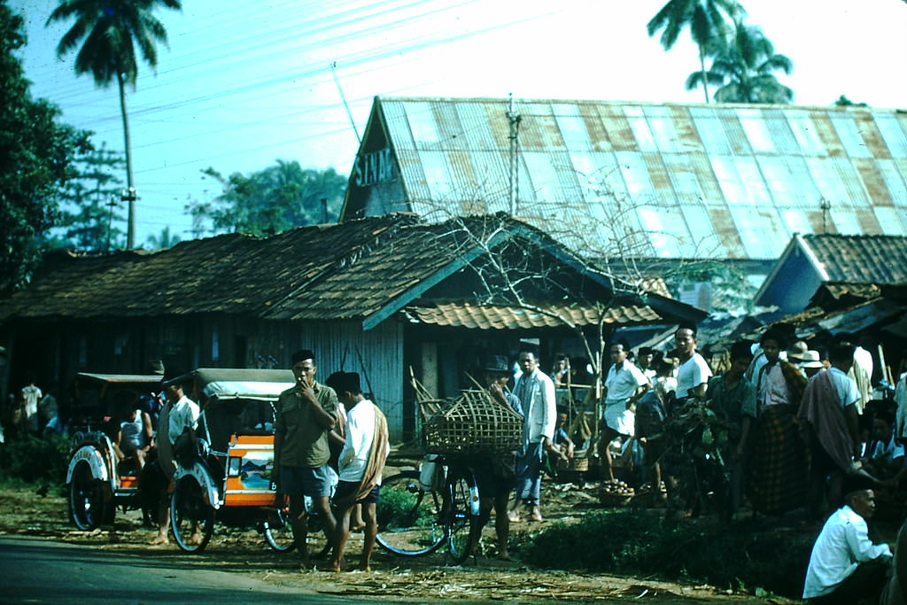 #2 Market in Jakarta, Indonesia, 1952