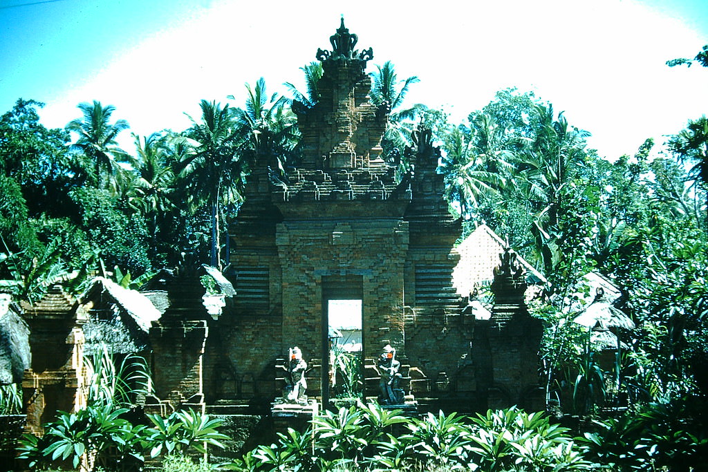 #25 Part of Temple- Bali, Indonesia, 1952