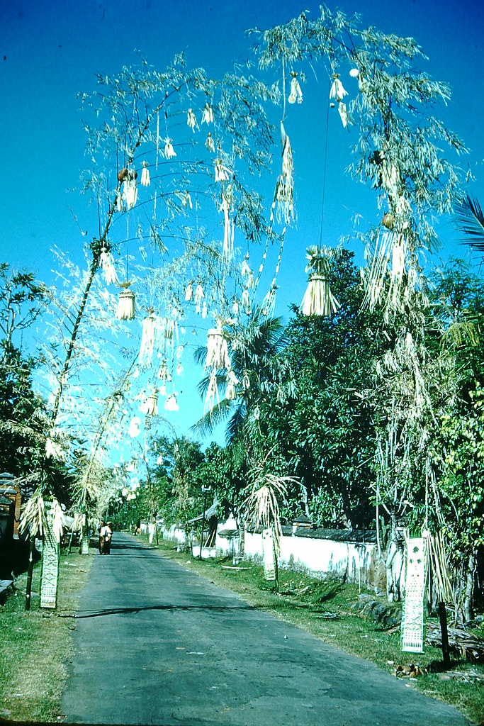 #35 Roadway Decorations- Galonga Day, Indonesia, 1952