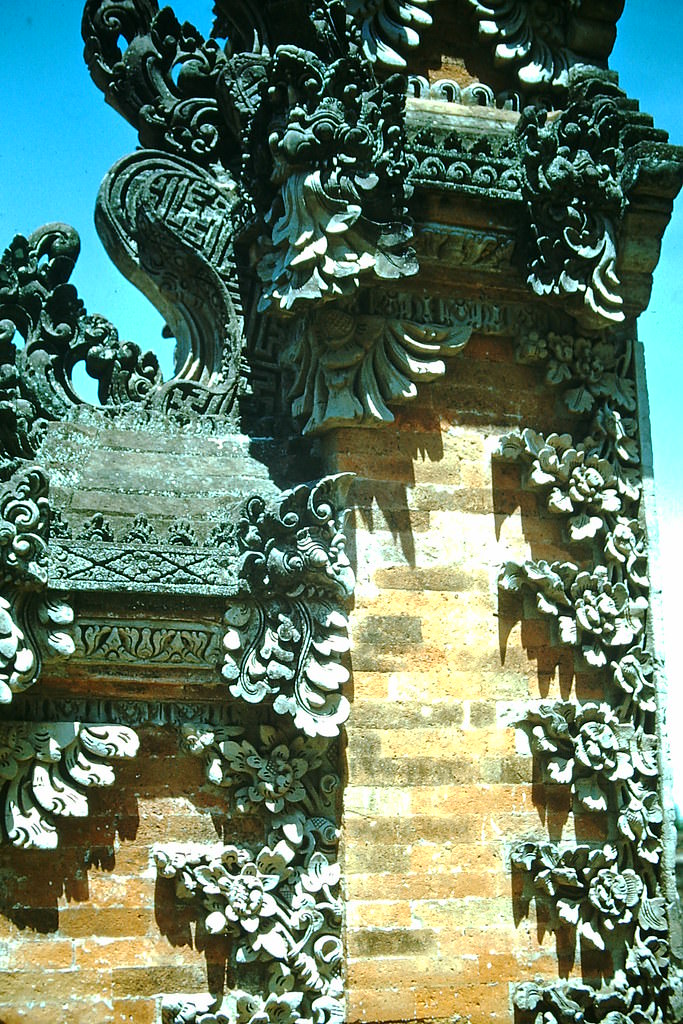 #36 Temple at Klungkung- Bali, Indonesia, 1952