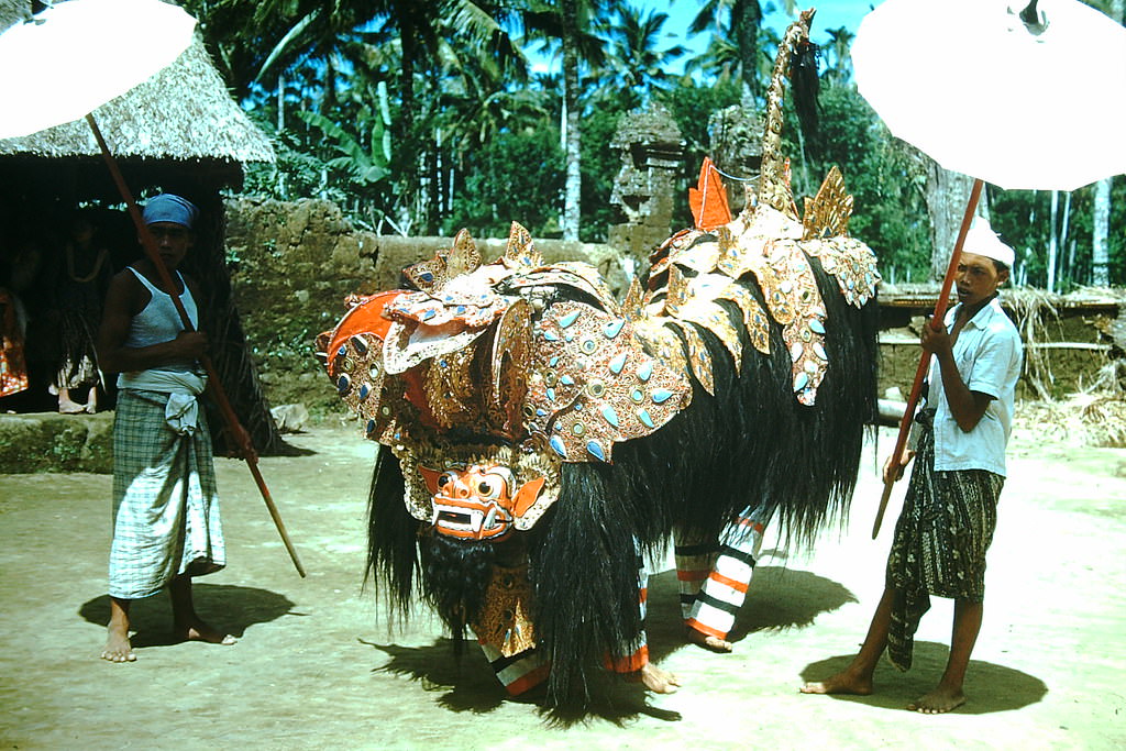 #43 Barong-Si Dance- Bali, Indonesia, 1952