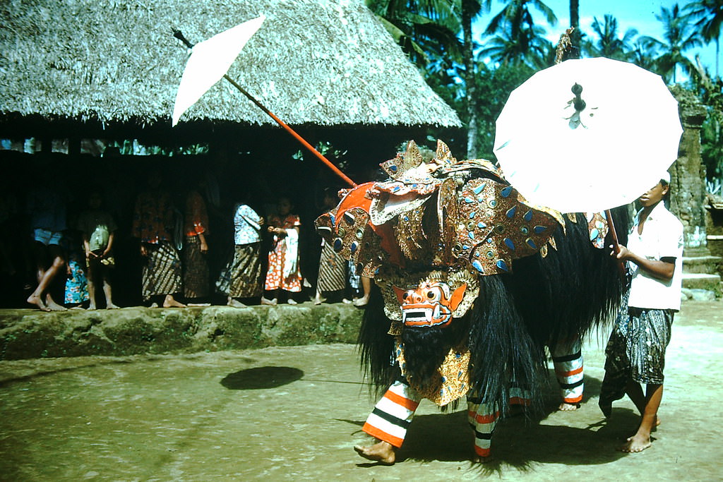 #44 Barong-Si Dance- Bali, Indonesia, 1952