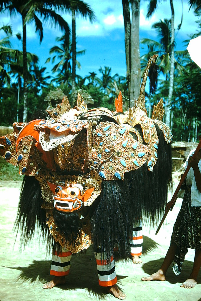 #45 Barong-Si Dance- Bali, Indonesia, 1952
